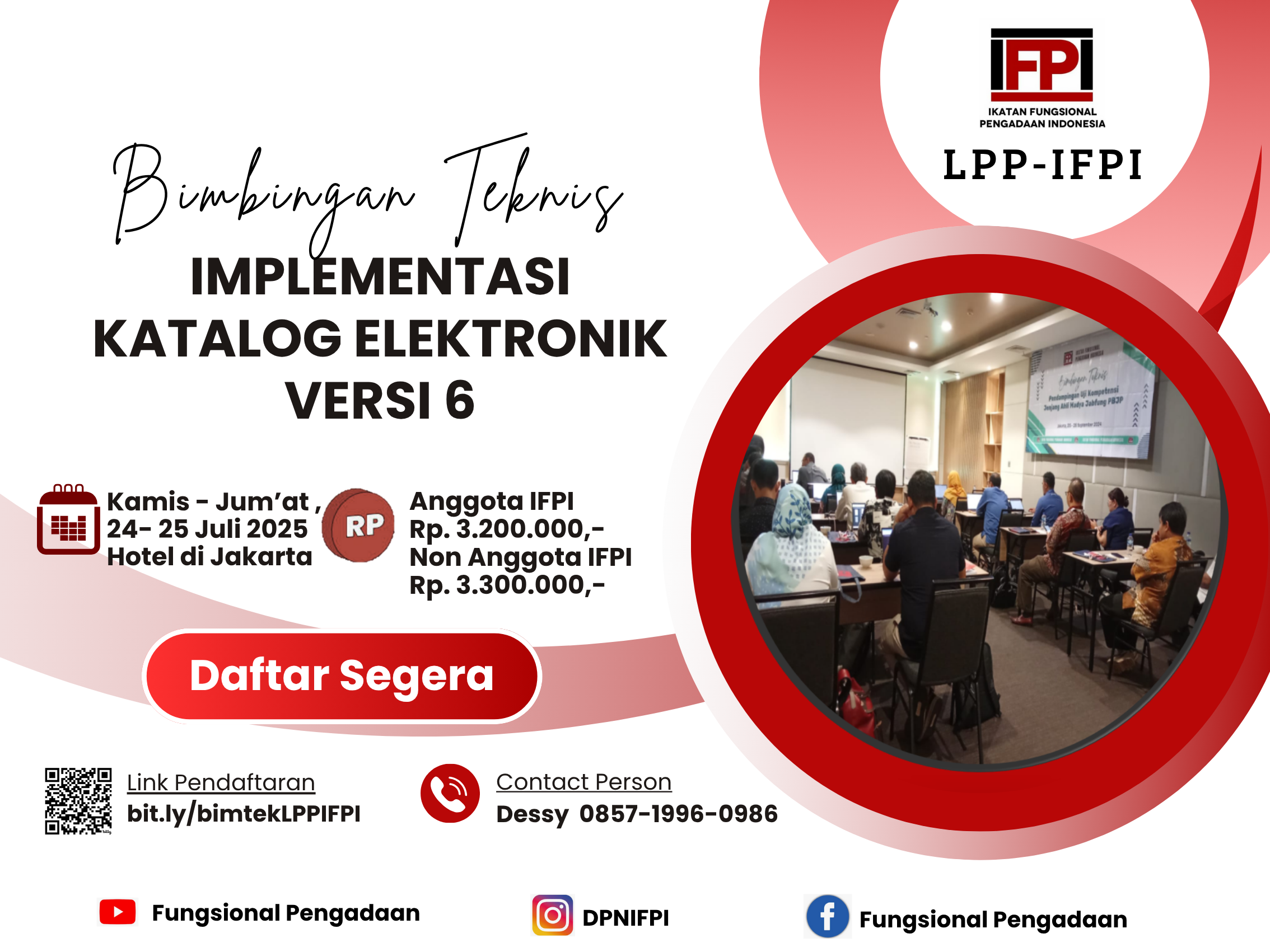 IFPI - Detail Berita BIMTEK IMPLEMENTASI KATALOG ELEKTRONIK VERSI 6